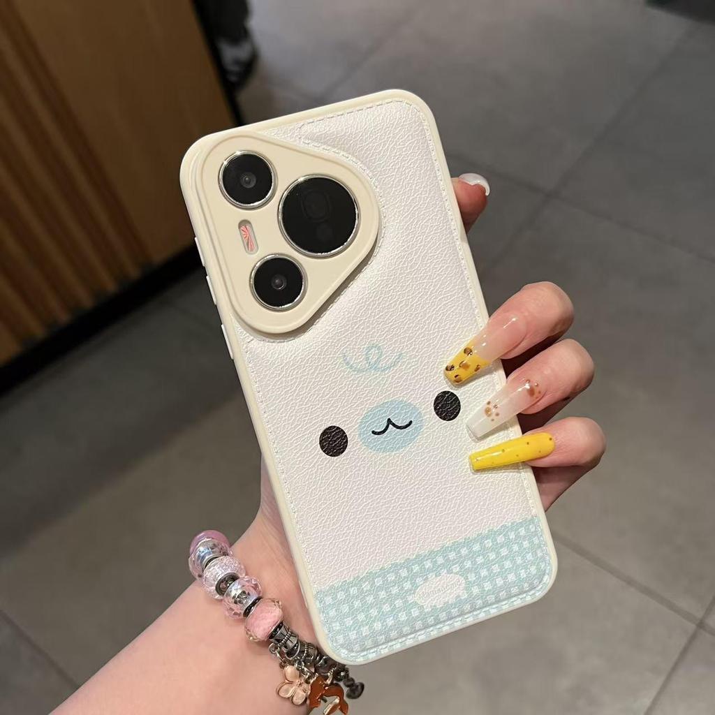 Easy Bear Melody Expression Applies To Apple 17Promax Mobile Phone Case IP15 Drum Bag Air Cushion 14 Cartoons 13 Sets