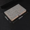 School Notebook 200 Pages Leather Cover Sewing Binding  School Supplies A5A6 Hardcover Diary Leather Diary