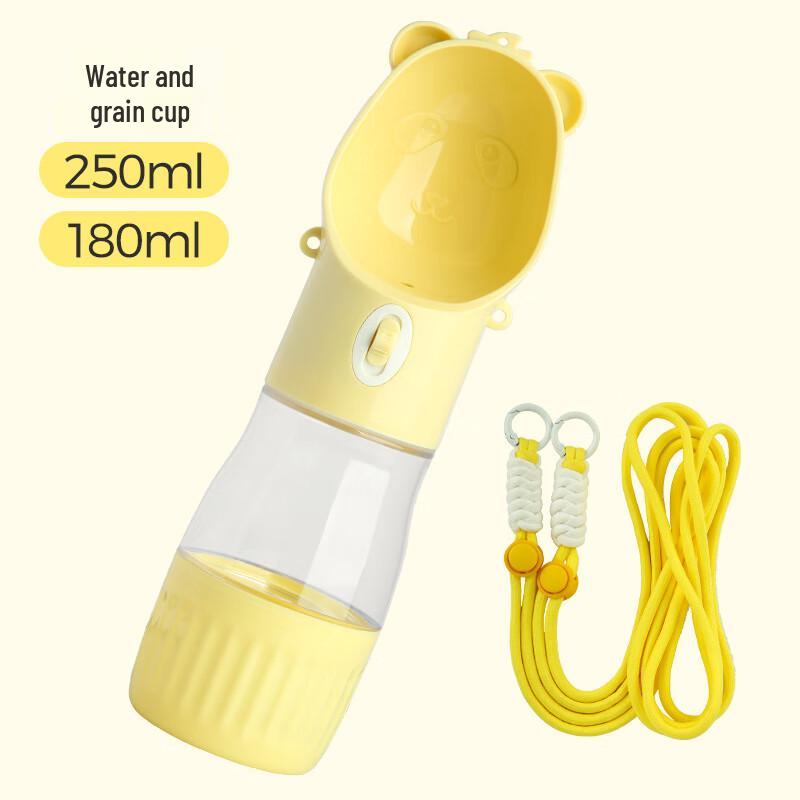 Portable Pet Water and Food Travel Bottle