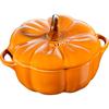 Staub Ceramic Pumpkin Cocotte with Lid