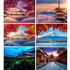Japan Fuji Mountain Landscape Travel Poster Room Decor Decorative Prints Wall Painting Canvas Painting Living Room Decoration
