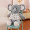 Creative Cartoon Elephant Plushie Cute Animal Stuffed Toys Run Elephant Plush Doll  Boys and Girls
