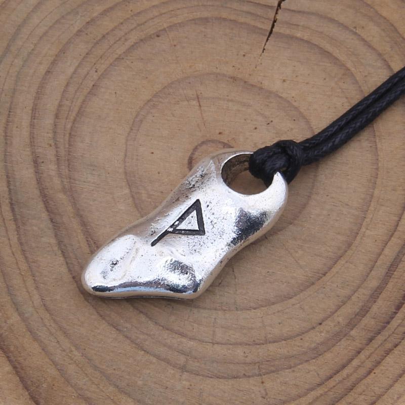 new arrival viking rune pendant necklace for men gift adjustable