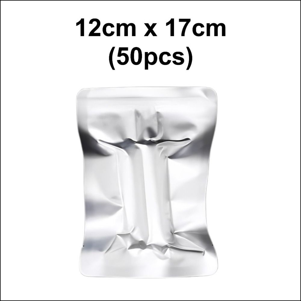 50 BUC Pungă Retort din Aluminiu pentru Depozitare Alimente Pungă Sigilabilă la Temperatură Înaltă Depozitare Nuci
