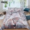 Luxury 3D Marble Print Home Living Comfortable Duvet Cover Set Pillowcase Kid Bedding Set Queen and King EU/US/AU/UK Size