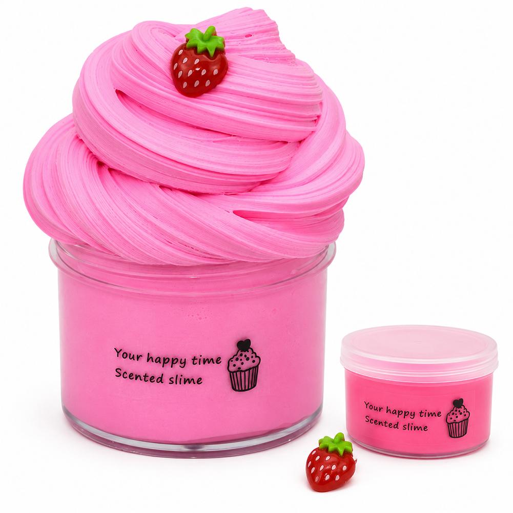 vorm van ijsje Squishy Knapperige Stressbal Knijpspeeltje Handgemaakte Knijpbal Boterzacht Gevoel Fidget Speelgoed Sensorisch Speelgoed
