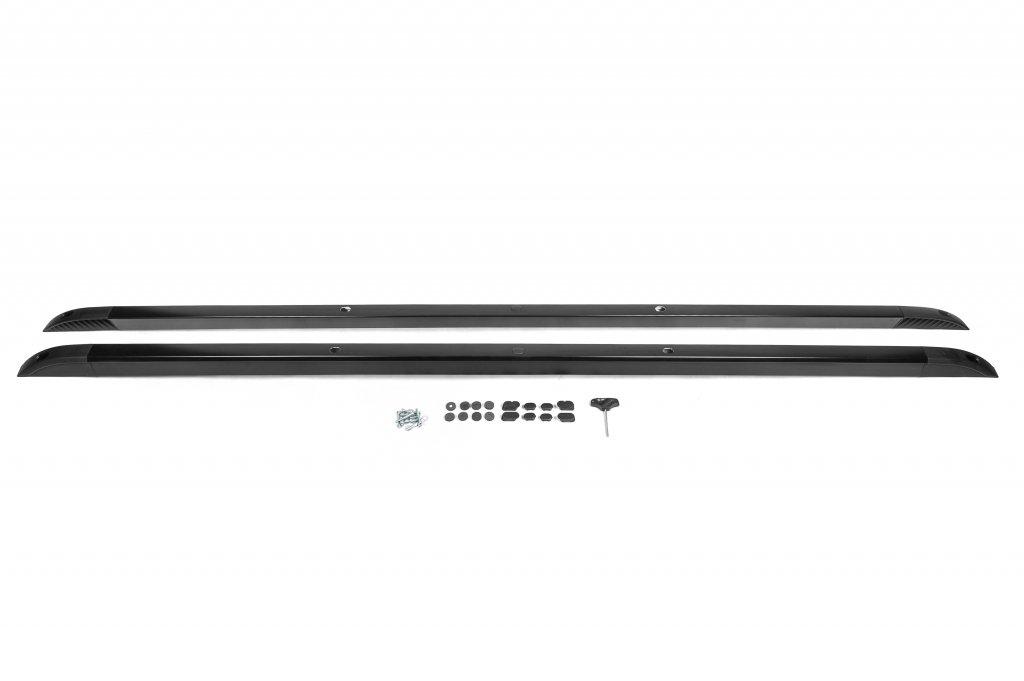 Integrated Roof Rails (black) Long Base for Opel Vivaro 2015-2019