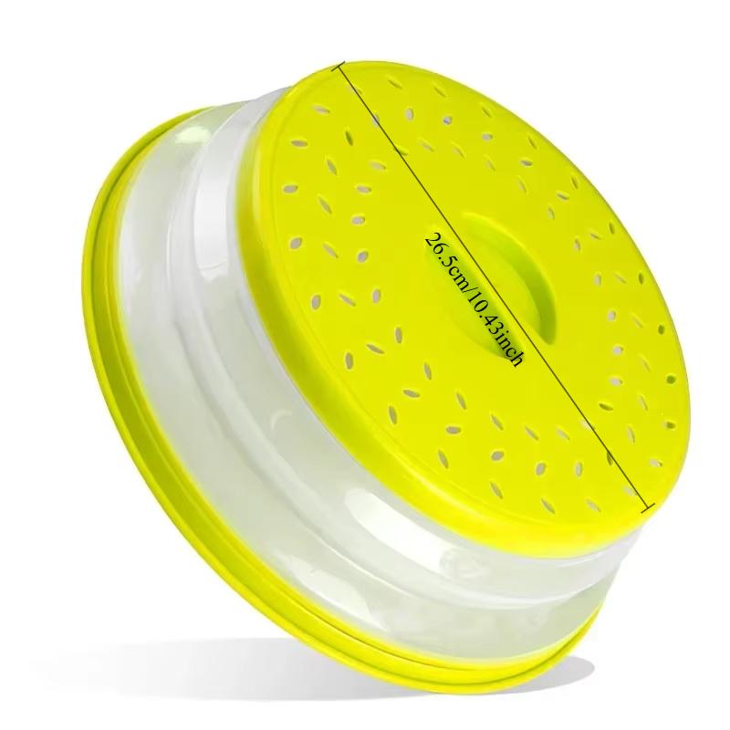 Microwave Splatter Cover Heating Folding Cover Fresh-keeping Cover Oil-proof Splash-proof Cover Cooking Lid