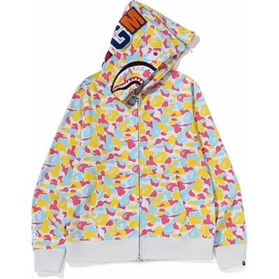 Bape Store Sanya Separate Shark Hettegenser med Glidelås OZXSWM115036N