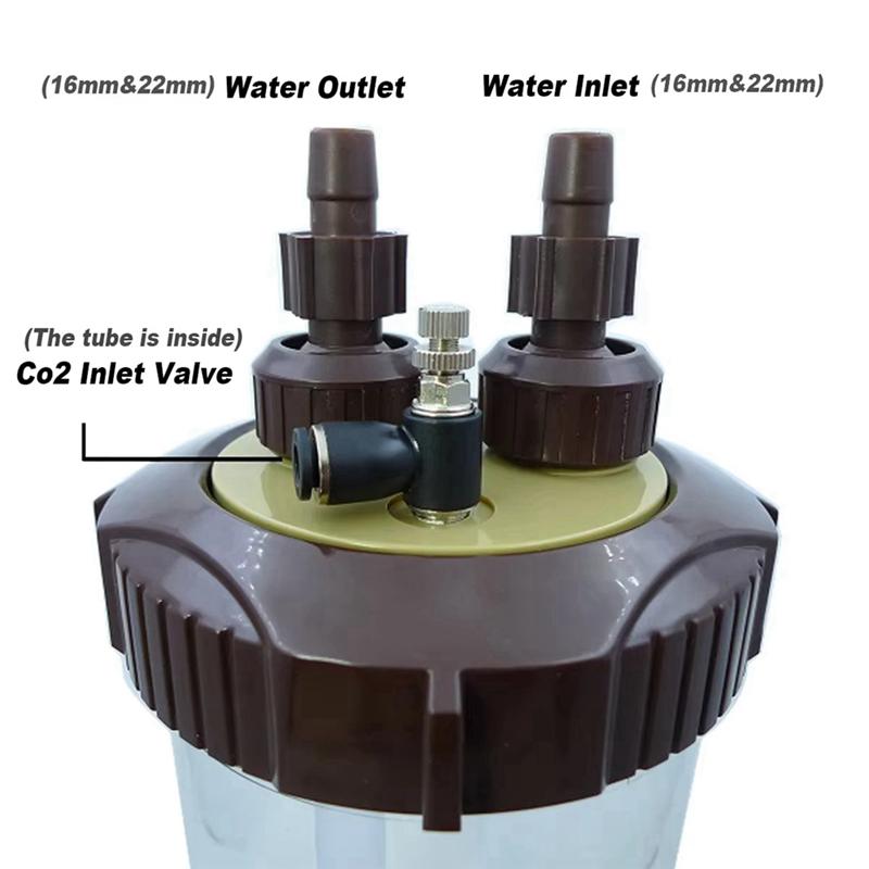 M-Modern-Clear CO2 Verstuiver Extern Turbo Super Diffuser Verstuiver Vis Tank Aquarium Waterplant Vis Tank Landschap Aquatisch