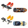 Hot Wheels Skate Temel Serisi Çeşitli Araç 16 Parmak Kaykayı Kutulu Yaşlar Oyuncaklar, Ayakkabılar, Set, 5+, Çok Amaçlı, 987J-HGT46