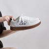 Couple shoes retro breathable women's autumn flat-bottomed women's casual sports board shoes low-top shoes