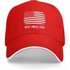 Best Uncle Ever American Flag Baseball Cap Polyester Casual Sun Protection Adjustable Hat