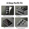 For Honor Magic V Flip 2 Metal Ring Tempered Glass Camera Lens Protector For Honor 400 Pro Lite Positioning Protective Lens Film