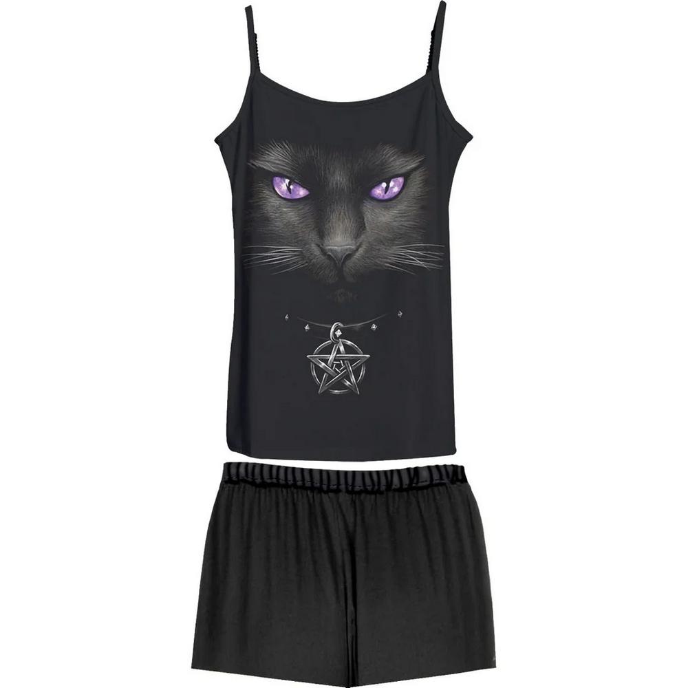 Spiral Direct Womens/Ladies Gothic Pyjama Set (Pack of 4)