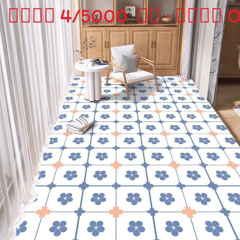 Balkonbodenmatte PVC Küche Wasserdicht Waschbar Rutschfeste Oberfläche Verwendung Zuhause