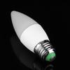 3W Multi Color Changing LED Candle Light Bulb AC85-265V with Remote Control(E27RGB+Cool White)