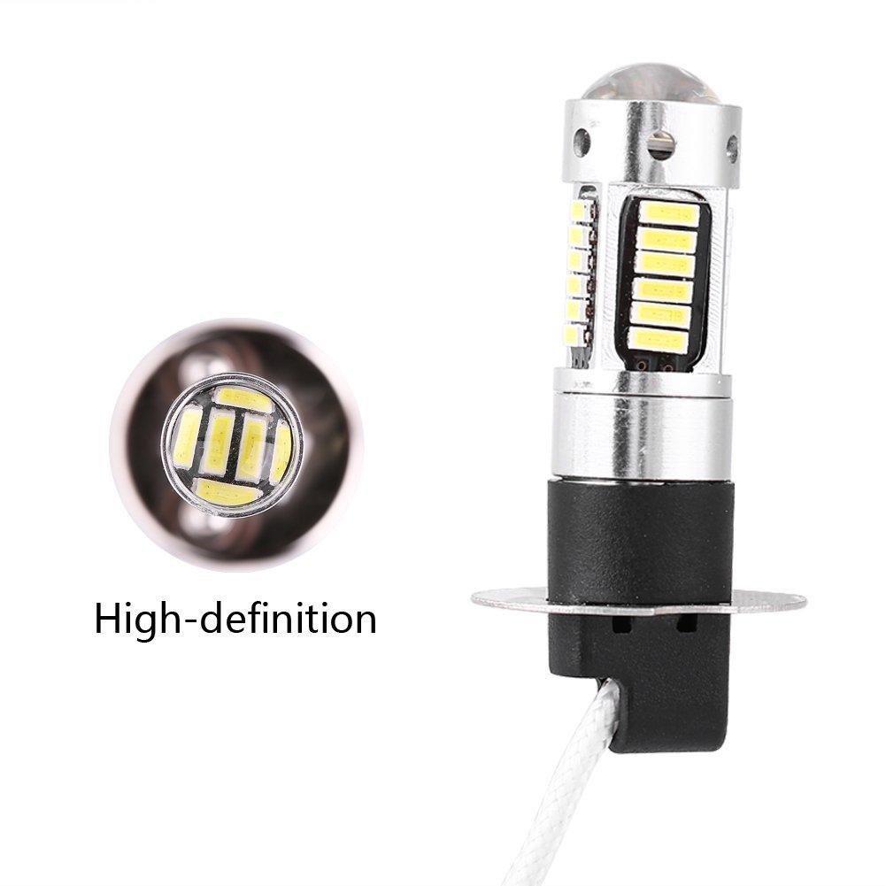 Fog Lamp H3 Led -Qiilu LED Fog Light Bulb H3 LED Fog Bulb