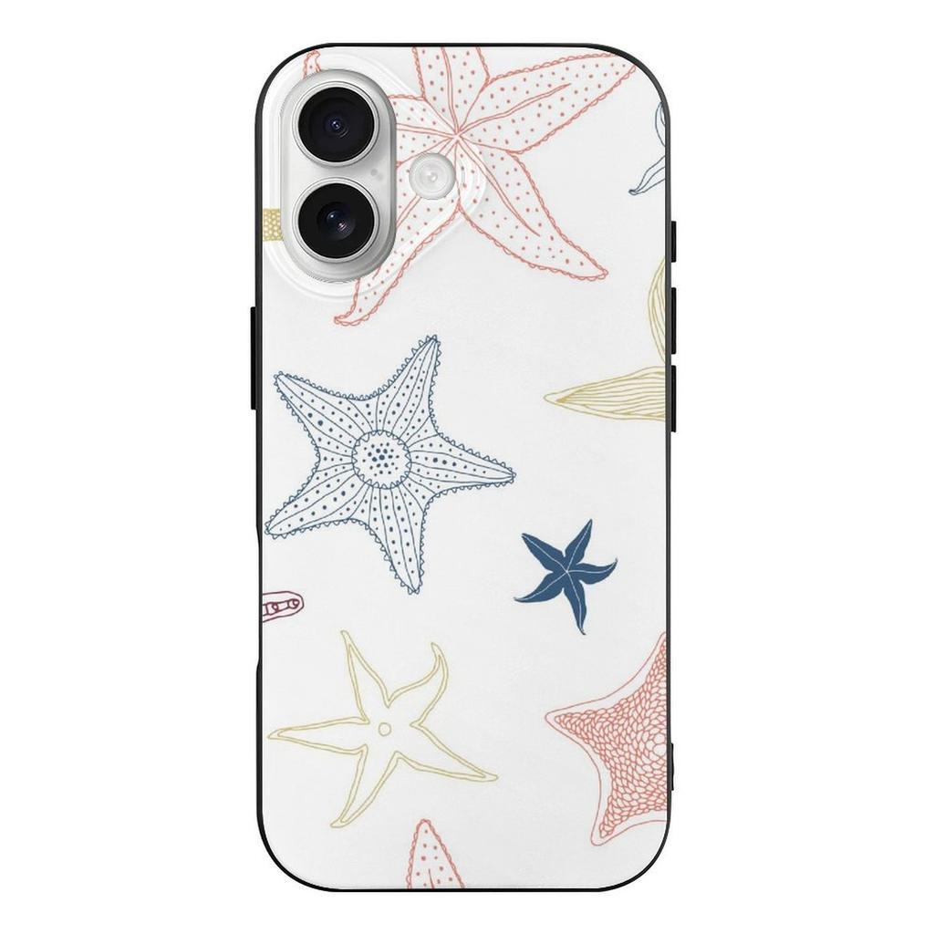 1 Pack For Iphone 17/17Air/17Pro/17ProMax Slim TPU Anti-Fingerprint Shield Case With Cushion Bumpers, Clear Body And Thin Fit