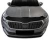 SCOUTT | Bra Capot Déflecteur Protection Pour Skoda Karoq Depuis 2021 Facelift, Aérodynamique, Assemblage Facile