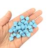 100Pcs 10Mm Wooden Game Tokens - Heart Diamond Cross Star Shapes For Board Games Chess Card Markers  Tabletop Accessories