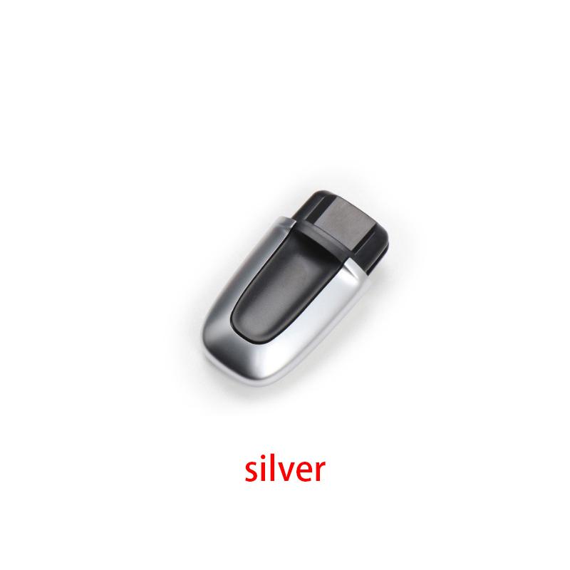 

Для Porsche Car Start Stop Кнопка двигателя Ключ зажигания Одна кнопка запуска для Cayenne Cayman Macan Paramera 911 718 серебряный