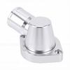 90 Degree Billet Swivel Thermostat Housing Water Neck 1.5in Aluminum Alloy Silver Replacement for LS Engine