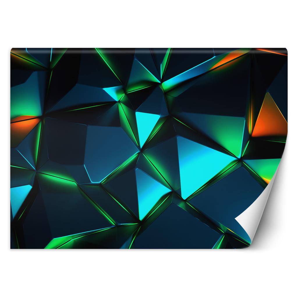 Wallpaper Geometric shapes 3D