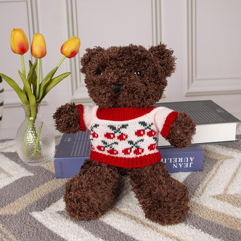 Sweater Bear Doll Birthday Gift Teddy Bear Plush Toy Doll