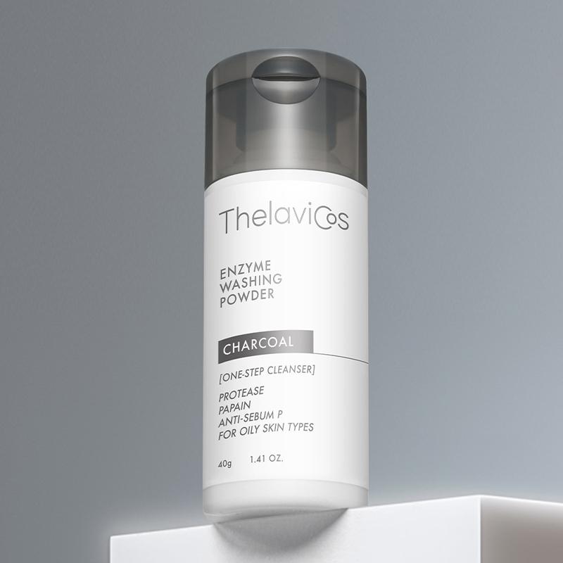 Thelavicos Aktivkohle-Enzym-Waschpulver 40g