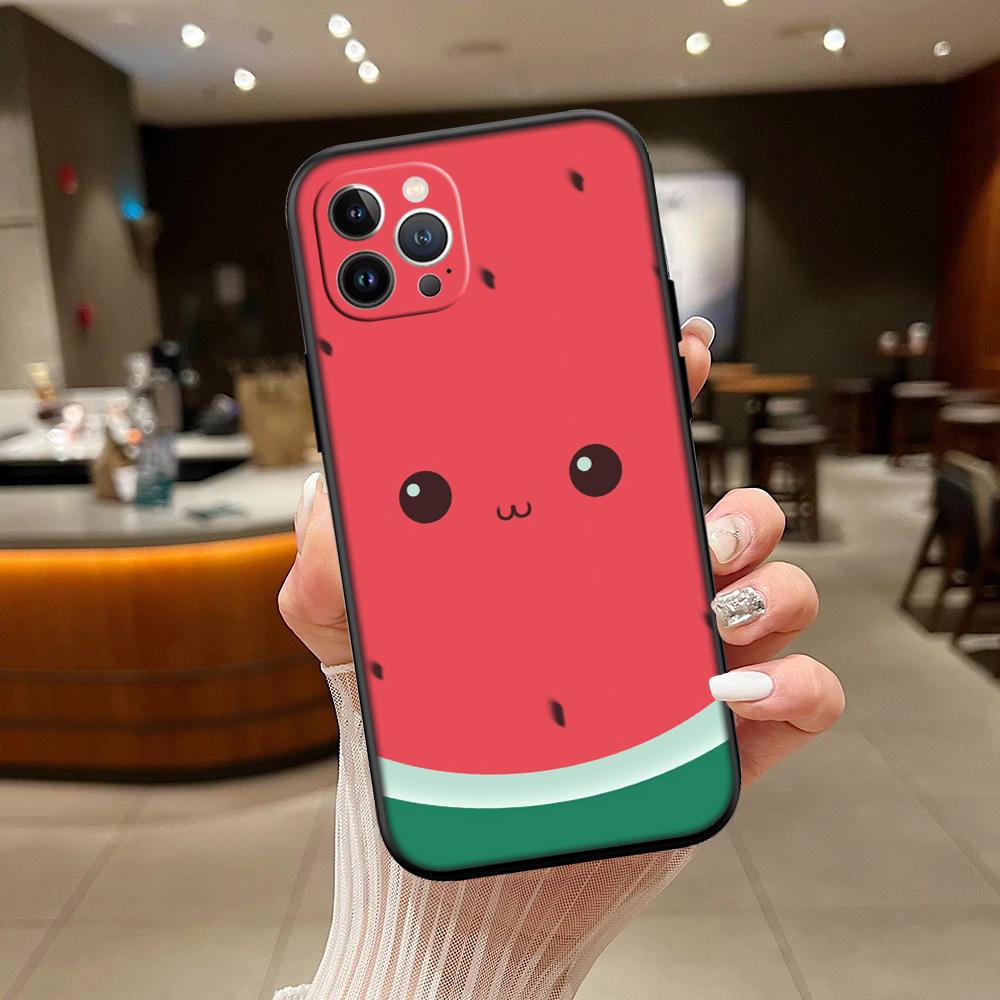 RA8 Cartoon-Frucht Wassermelone Handyhülle für Samsung Galaxy S20 S21 S22 Ultra FE + Plus A21S A22 A24 A25 A26 A30 A30S A31