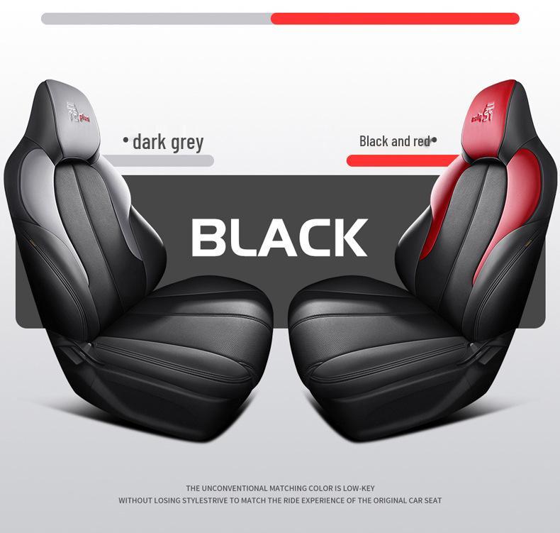 BYD Yuan Plus All-Season Leather Car Seat Covers, Full Wrap for Five Seats