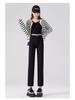 Women's Nine-Point High-Waisted Straight-Leg Slimming Jeans - Summer 2025 Collection