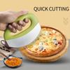 1PC Pizza Cutter, Stainless Steel Pizza Cutter, Pizza Cutter with Protective Cover, Shaker, Bread Cutter, Baking Tool
