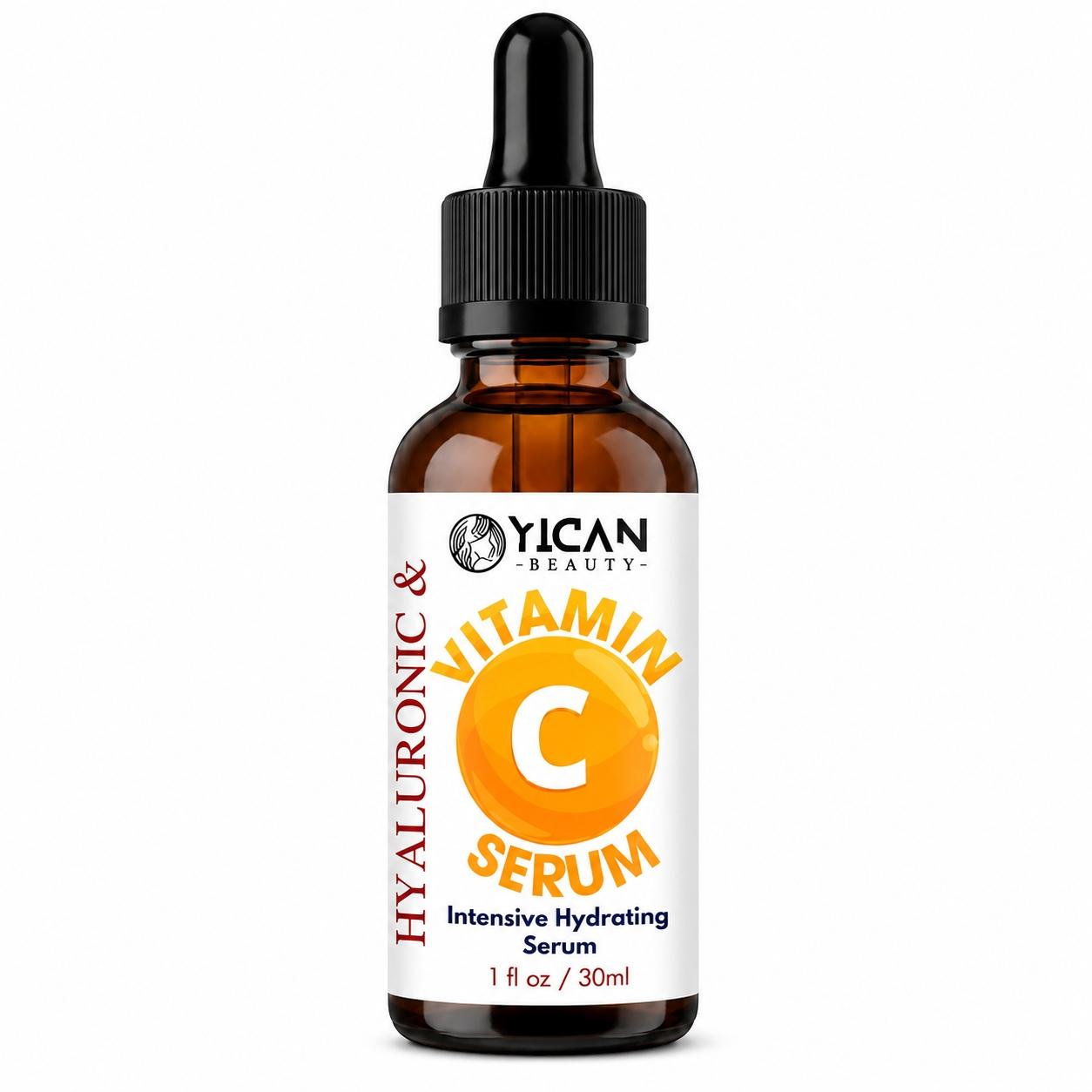 Vitamin C Serum Anti-Wrinkle Face Serum Hyaluronic Acid Vitamin E And Organic Anti-Aging Serum 30ml 30ml чистый