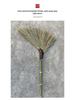 Large Bamboo Broom for Indoor Hard Floor Cleaning - Ideal for Office, Classroom, Yard, and Household Use