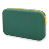 Small Square Silicone Cosmetic Bag Waterproof Data Cable Coin Purse Travel Passport Bag  Handbag