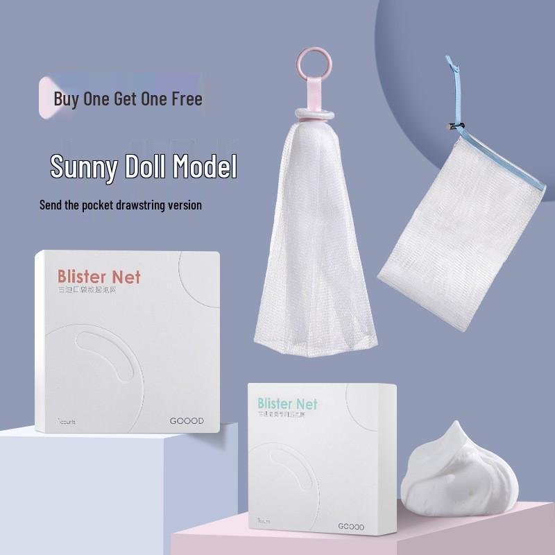 Creamy Foaming Net Facial Cleanser & Shower Gel