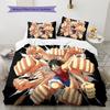 Set Copripiumino Trapuntato con Fantasia Cartone Animato Federa Decorazione per la Casa Regalo di Compleanno (1 * copripiumino + 2 * federa, senza nucleo)