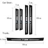 Car Door Sill Carbon Fiber Sticker Auto Protector Strip Waterproof For BMW Performance 3 5 7 Series F30 E90 F20 E46 E60 E70 E87