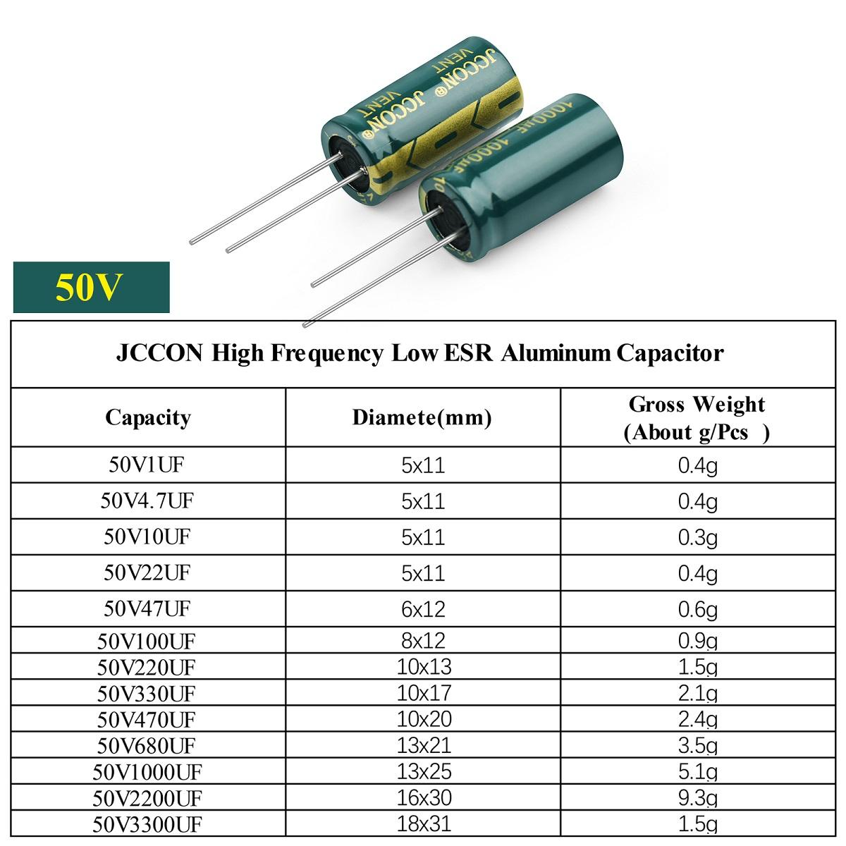 2200UF 100V Condensatore elettrolitico 105C 22x40mm