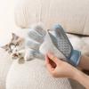 HIPHOPPET BSCI Reusable Double-Sided Pet Hair Removal Glove Eco-Friendly Silicone Massage Brush for Bathing & Grooming Cats Dogs