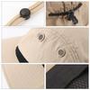 Outdoor Sun Hat for Men with 50+ UPF Protection Wide Brim Fishing Hat with Neck Flap