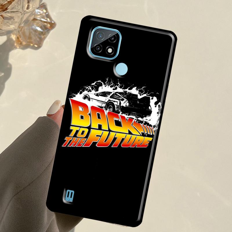 Back to the Future Cool For Realme 14 Pro Plus 10 11 12 13 GT 6 6T 5 GT7 Pro C61 C55 C53 C51 C21Y C25S C67 C75 Case