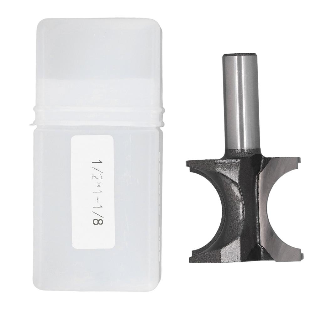 Abrundfräser 12in Schaft 1 18in Wulstdurchmesser Halbrundkantenfräser für Holzbearbeitung