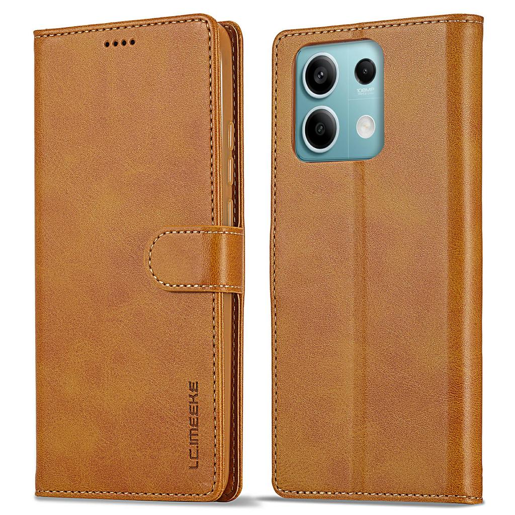 LC.IMEEKE For Xiaomi Redmi Note 13 5G Case Flip Leather Wallet Stand Phone Cover