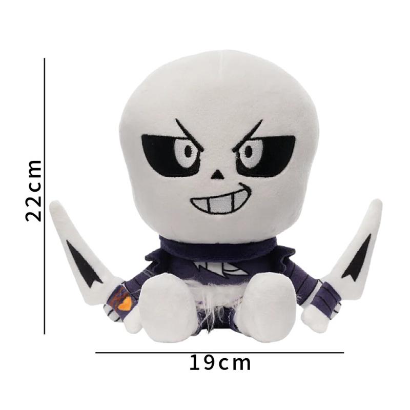 Peluche Douce Undertale Oreiller Peluche Animal Peluches Poupée Décoration de Chambre Peluche pour Enfants Anniversaire Cadeaux de Noël