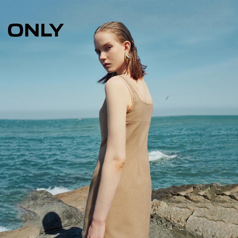 ONLY 2024 Fall Sleeveless Patchwork Mini Dress