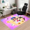 Custom Name True and the Rainbow Kingdom Printed Carpet, for Office Chair Living Room Bedroom Kitchen Room Decor Gifts.