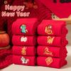 2026 Year Of The Horse Lucky Socks Zodiac Year Chinese Style Good Luck Red Cotton Mid-Tube Socks  Year Gifts For Couples